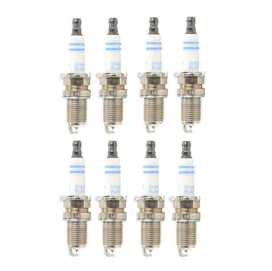 8-Piece Spark Plug Set - Compatible with Acura, BMW, Mercedes, Suzuki, Toyota, Nissan, Subaru | High Performance Ignition for Smooth Engine Operation & Fuel Efficiency