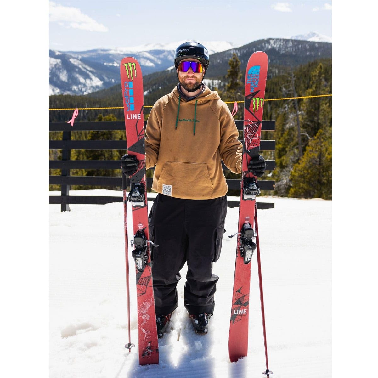 2025 Line Tom Wallisch Pro Skis - Premium Freestyle Skis for Park & Powder - Perfect for Advanced Skiers in Terrain Parks and Deep Snow Conditions
