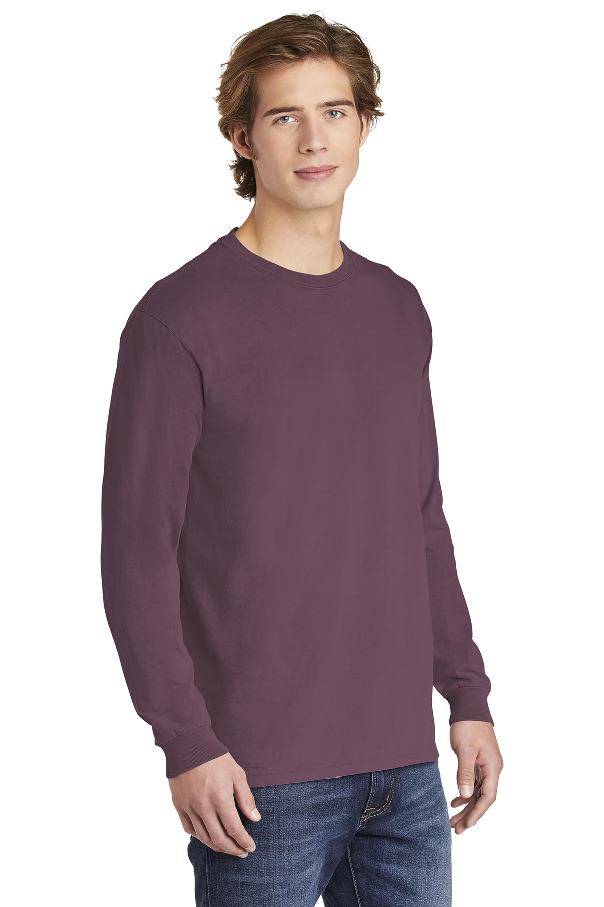 Comfort Colors Men's Long Sleeve T-Shirt | Style 6014 | Soft Cotton Crewneck Tee for Casual Wear & Everyday Comfort