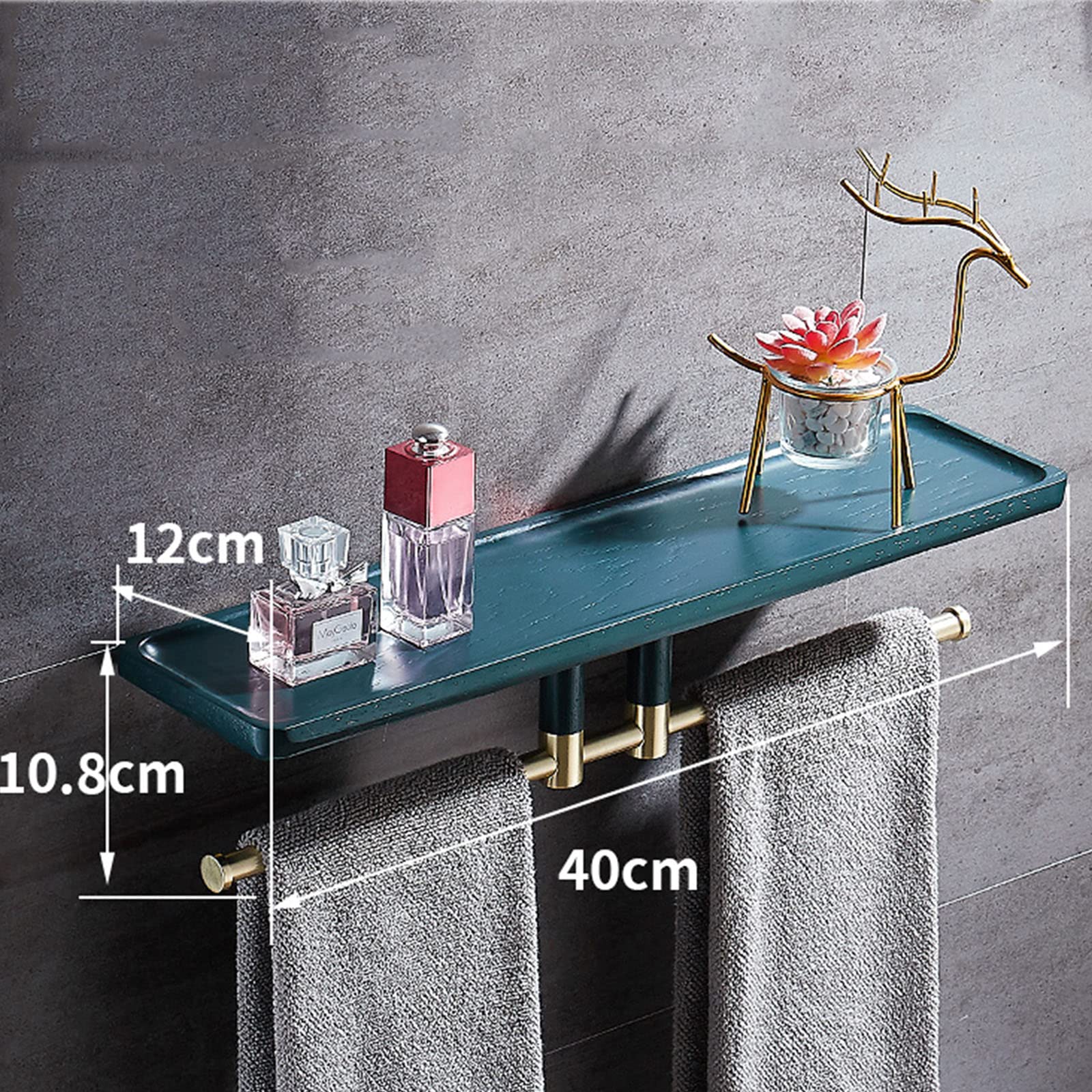 5-Piece Bathroom Towel Rack Set - Wall Mounted Towel Bar, Toilet Paper Holder & Bathroom Hardware Set for Modern Homes - Perfect for Bathroom, Spa & Guest Room Organization