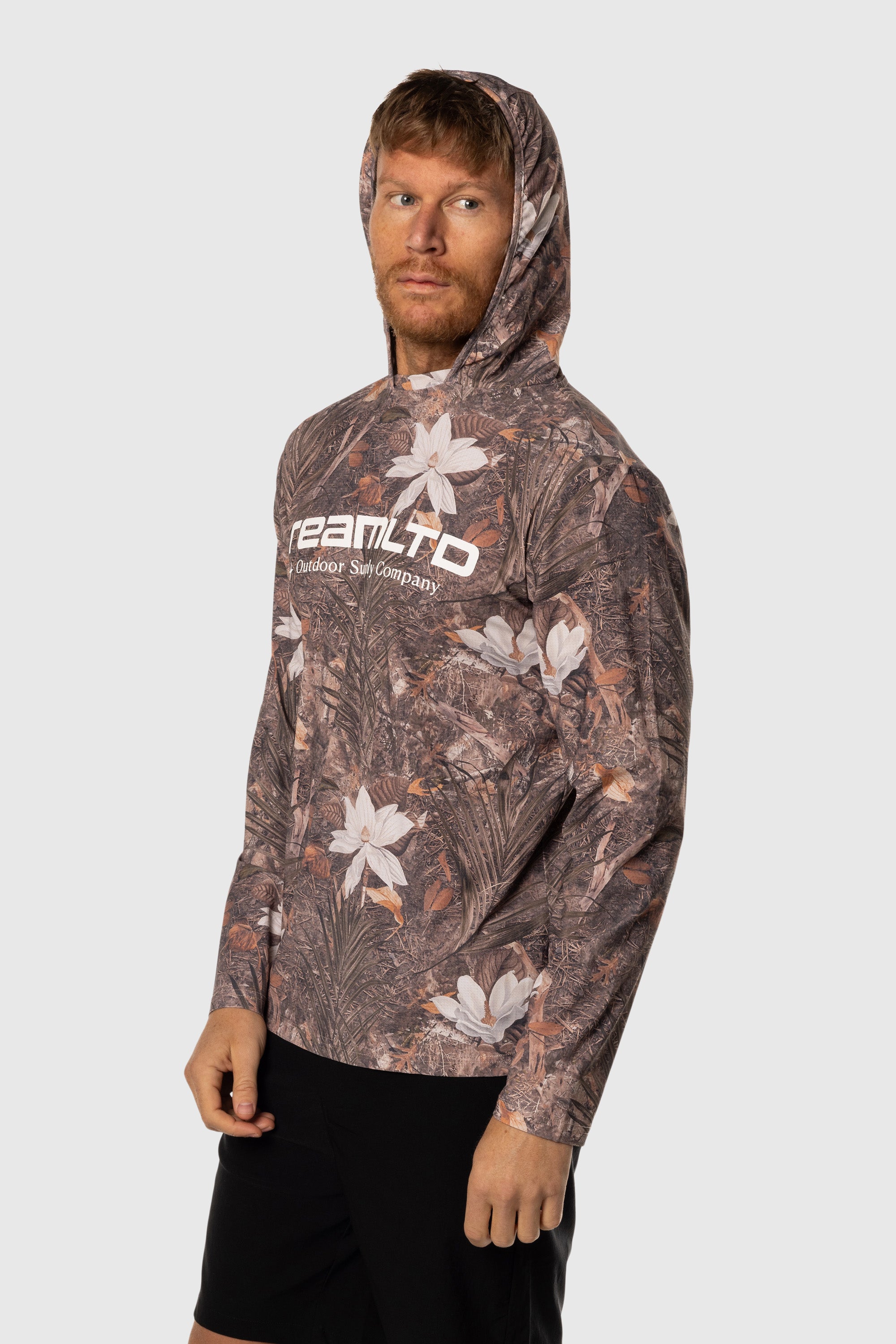 UV Protection Marble Print Fishing Shirt - Quick Dry, Breathable & UPF 50+ for Outdoor Activities, Fishing & Hiking