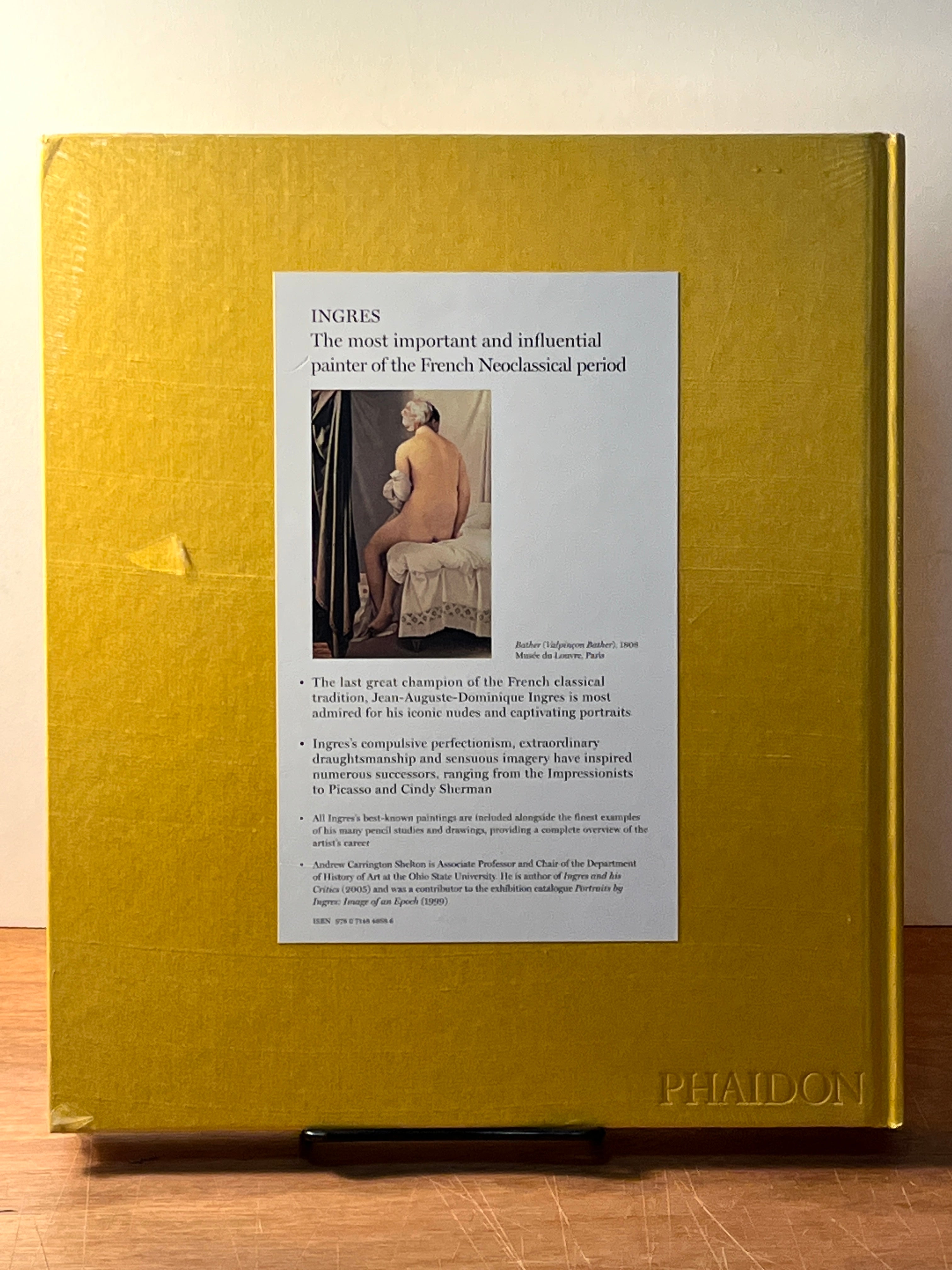Phaidon Press Ingres Hardcover Book 2008 - Brand New in Shrink Wrap | Perfect for Art Collectors & Home Decor