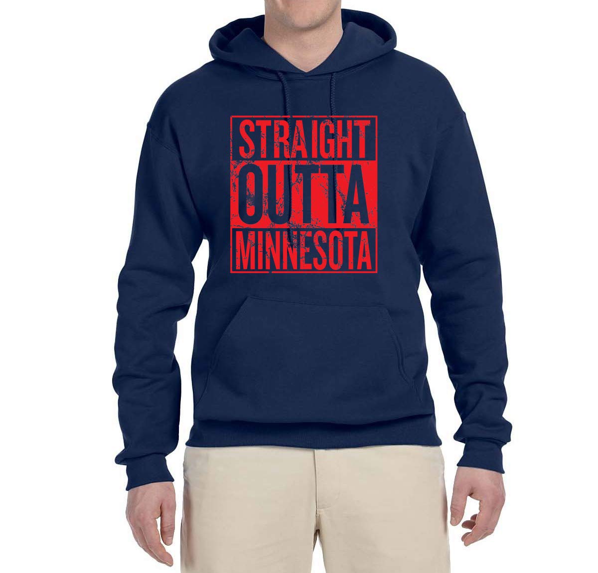 Wild Bobby Straight Outta Hometown Fan Team Pride Unisex Graphic Hoodie - Fantasy Baseball Fans Sports Apparel for Men & Women - Perfect for Game Day, Tailgating & Casual Wear