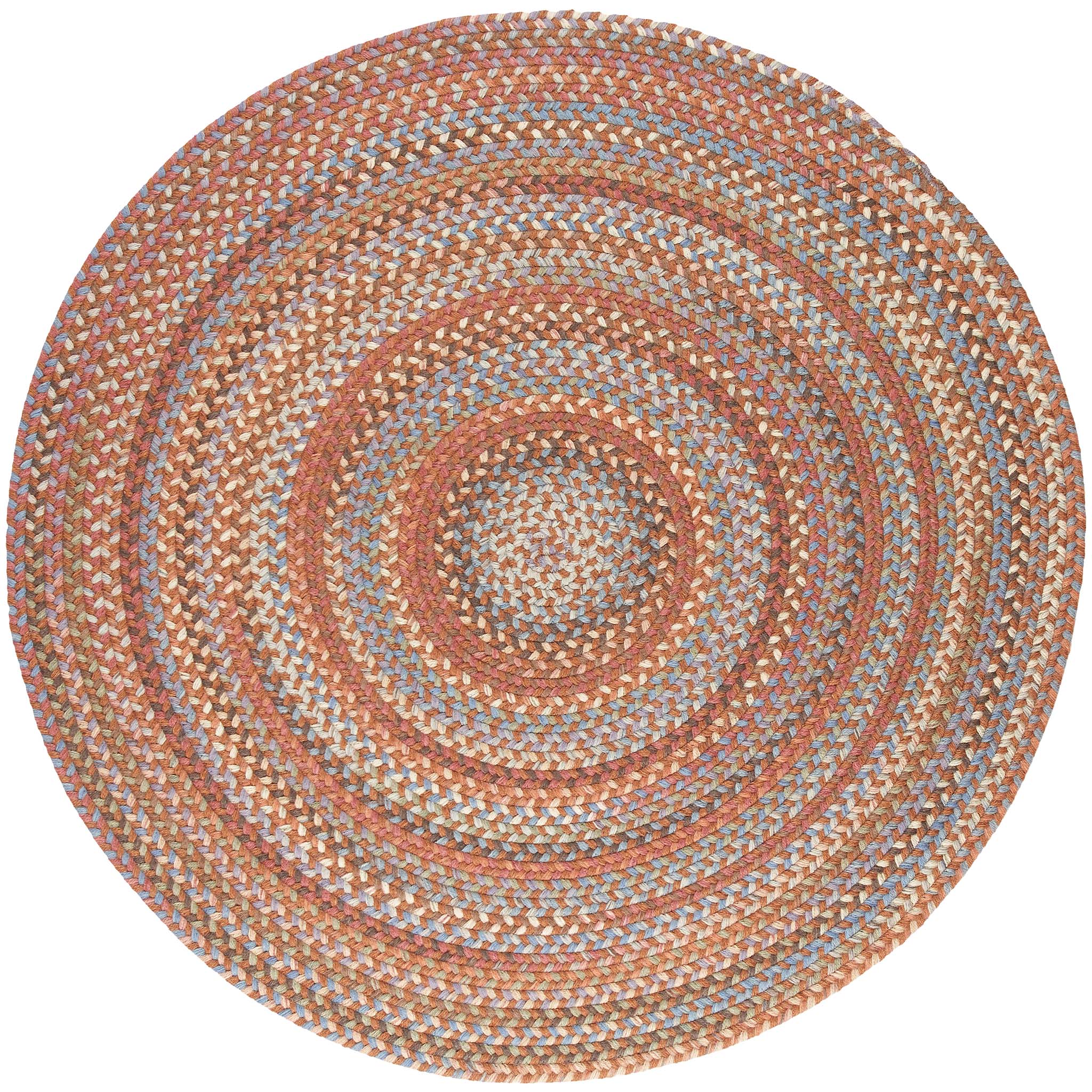 Bar Harbor Round Area Rug - Soft & Durable Non-Slip Carpet for Living Room, Bedroom, or Office Decor