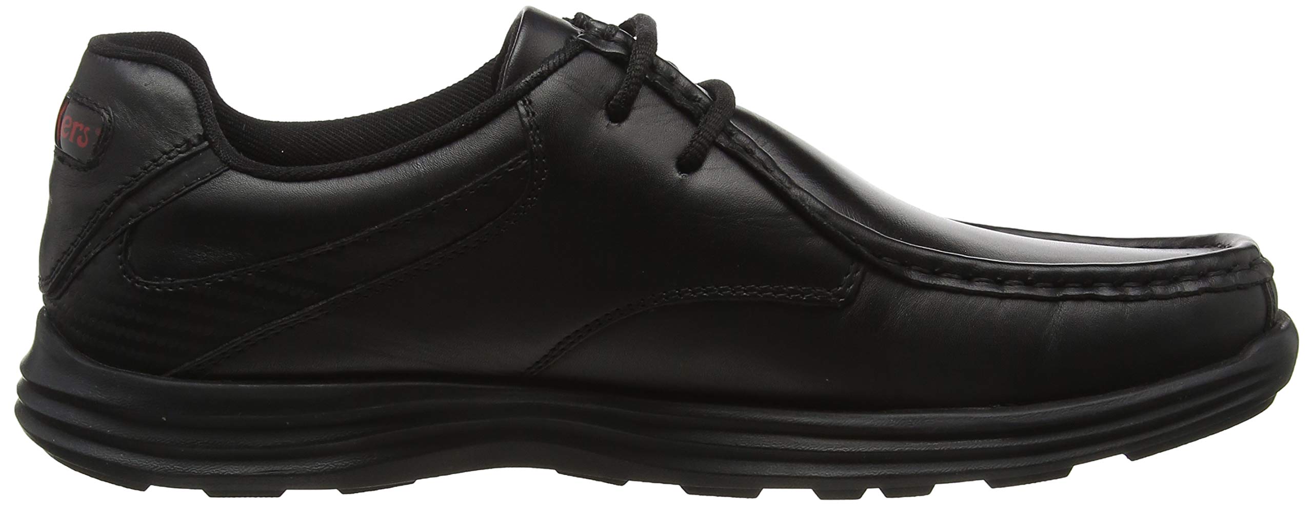 Kickers Men's Derby Leather School Shoes - Classic Formal & Casual Footwear for Work, Office & Everyday Wear