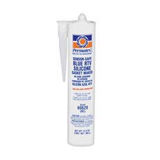 PERMATEX 80628 High-Temperature RTV Silicone Gasket Maker - Blue 12.9 oz Cartridge for Automotive, Marine & Industrial Engine Sealing