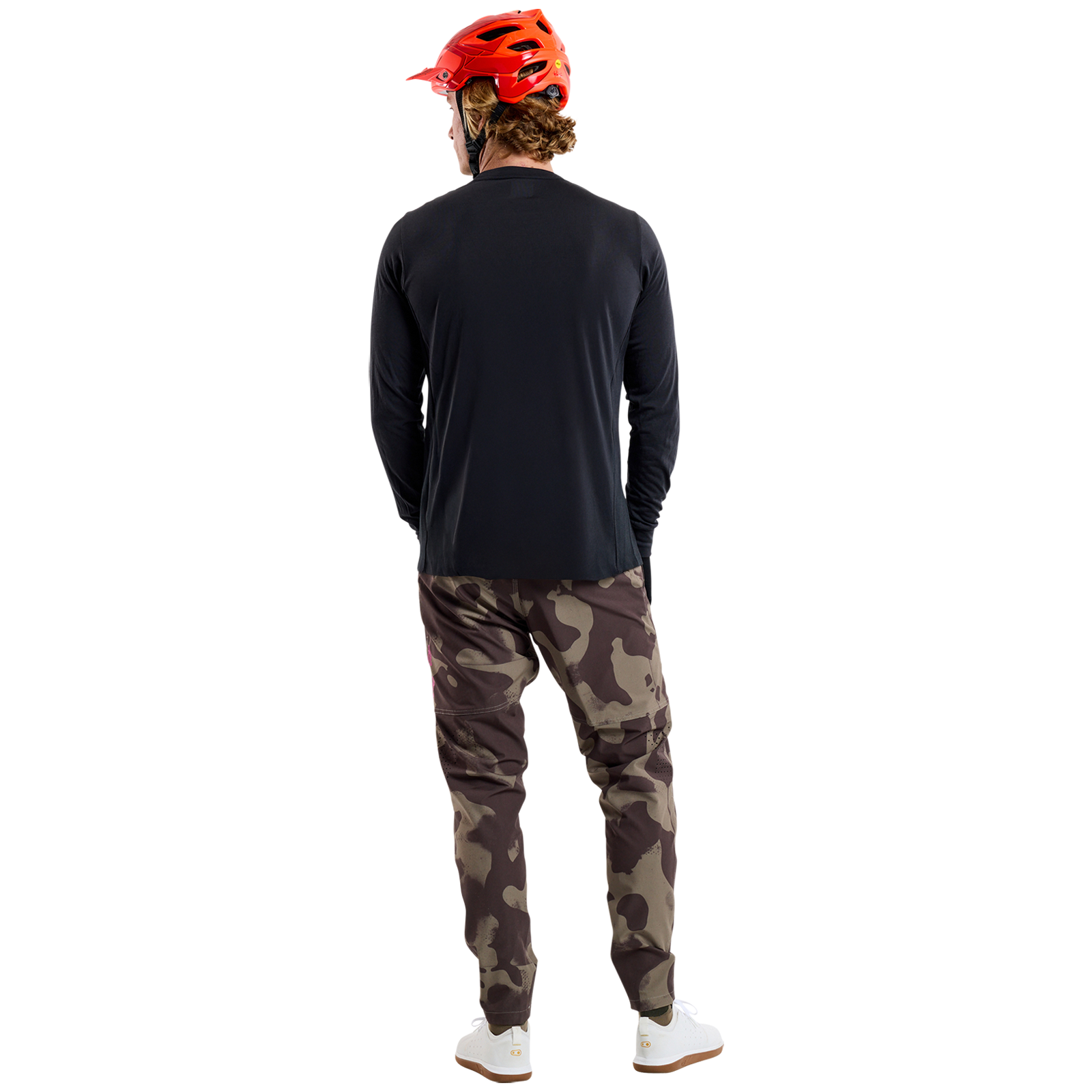 Skyline Long Sleeve Ride Tee - Signature Black - Premium Motorcycle Riding Shirt for Men - Perfect for Road Trips & Adventure Tours