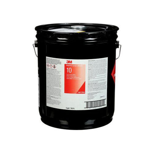 3M 20276 10 Neoprene Contact Adhesive - 5 Gallon Bucket for Strong Bonding | Ideal for Automotive Upholstery, Marine Repairs & DIY Projects