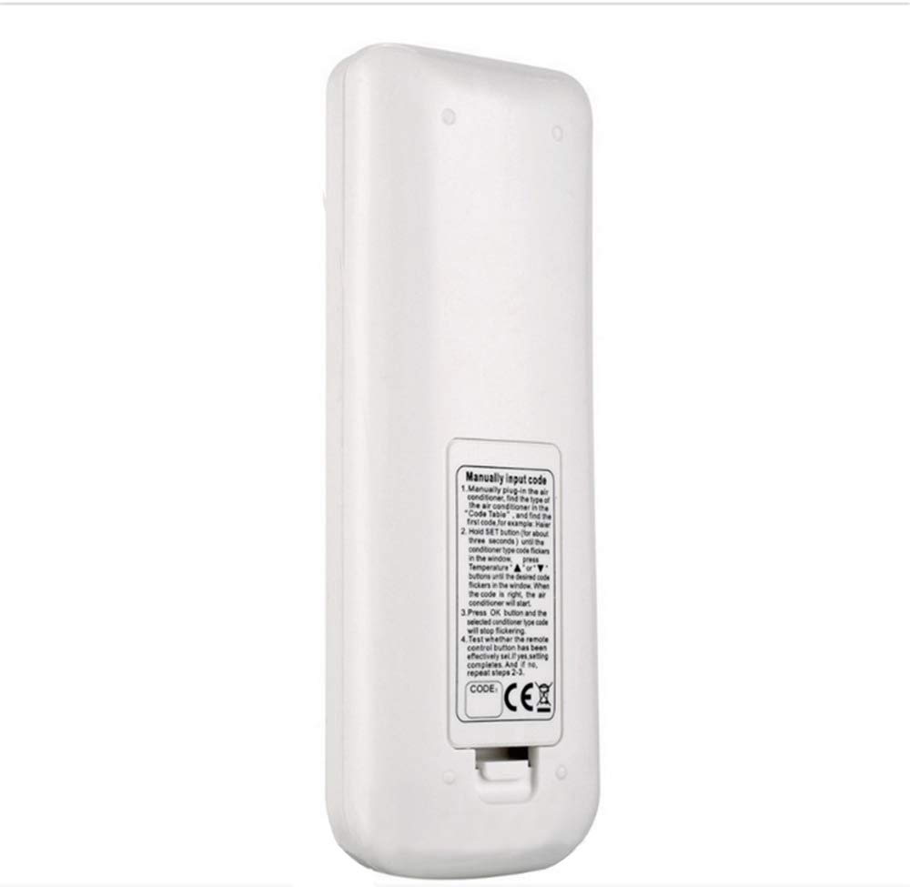Universal AC Remote Control K-108ES - Compatible with Toshiba, Panasonic, Sanyo Air Conditioners | Replacement Remote for Home & Office Cooling Systems