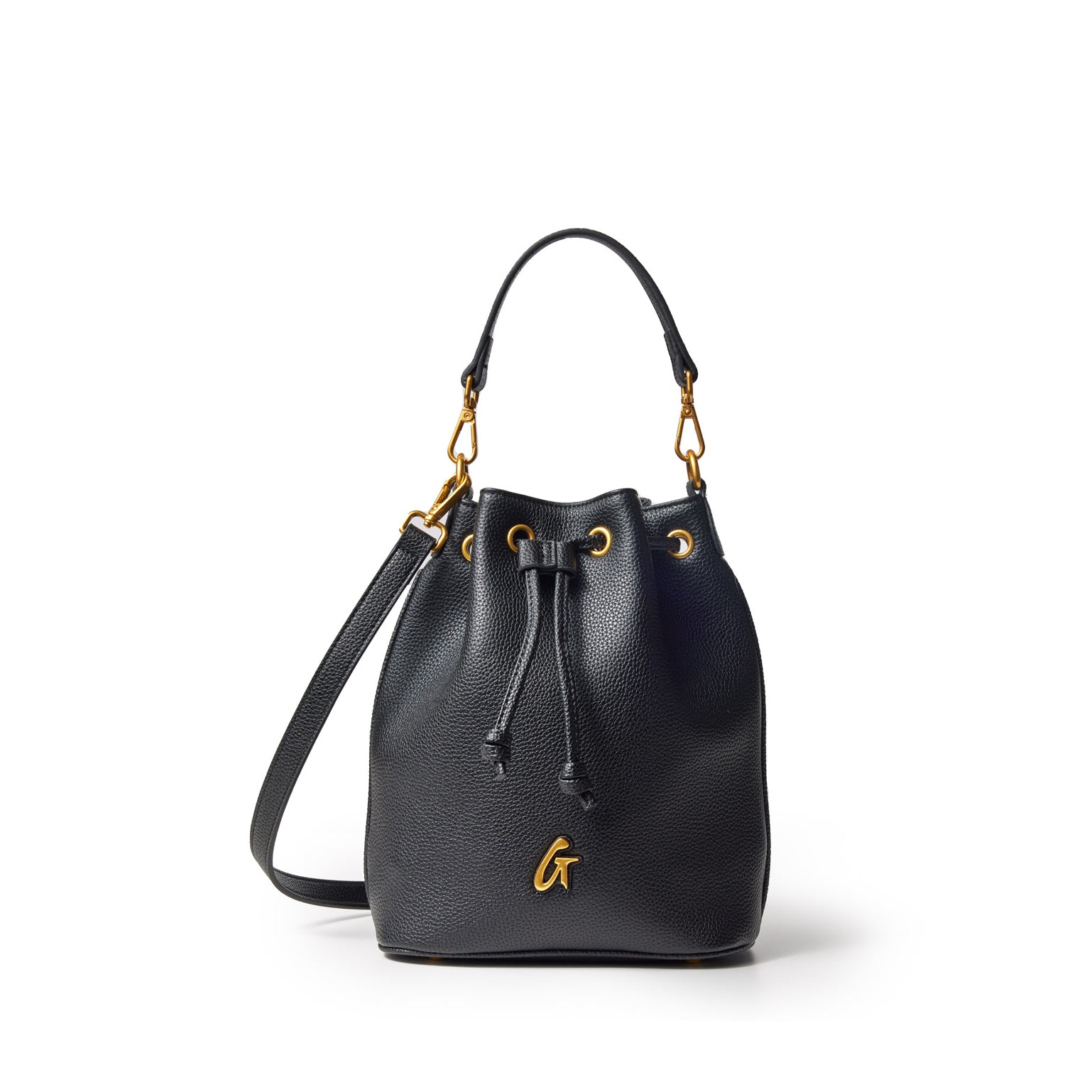 Stylish Medium Pebble Bucket Bag in Black - Perfect for Everyday Use, Travel & Casual Outings