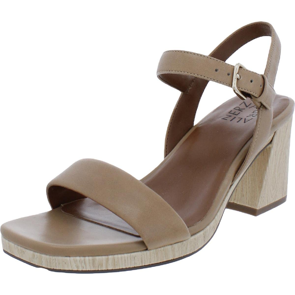 Naturalizer Women's Rose Ankle Strap Sandal - Comfortable Summer Dress Sandals for Women, Casual Walking Shoes with Cushioned Footbed | Perfect for Beach, Vacation & Outdoor Weddings