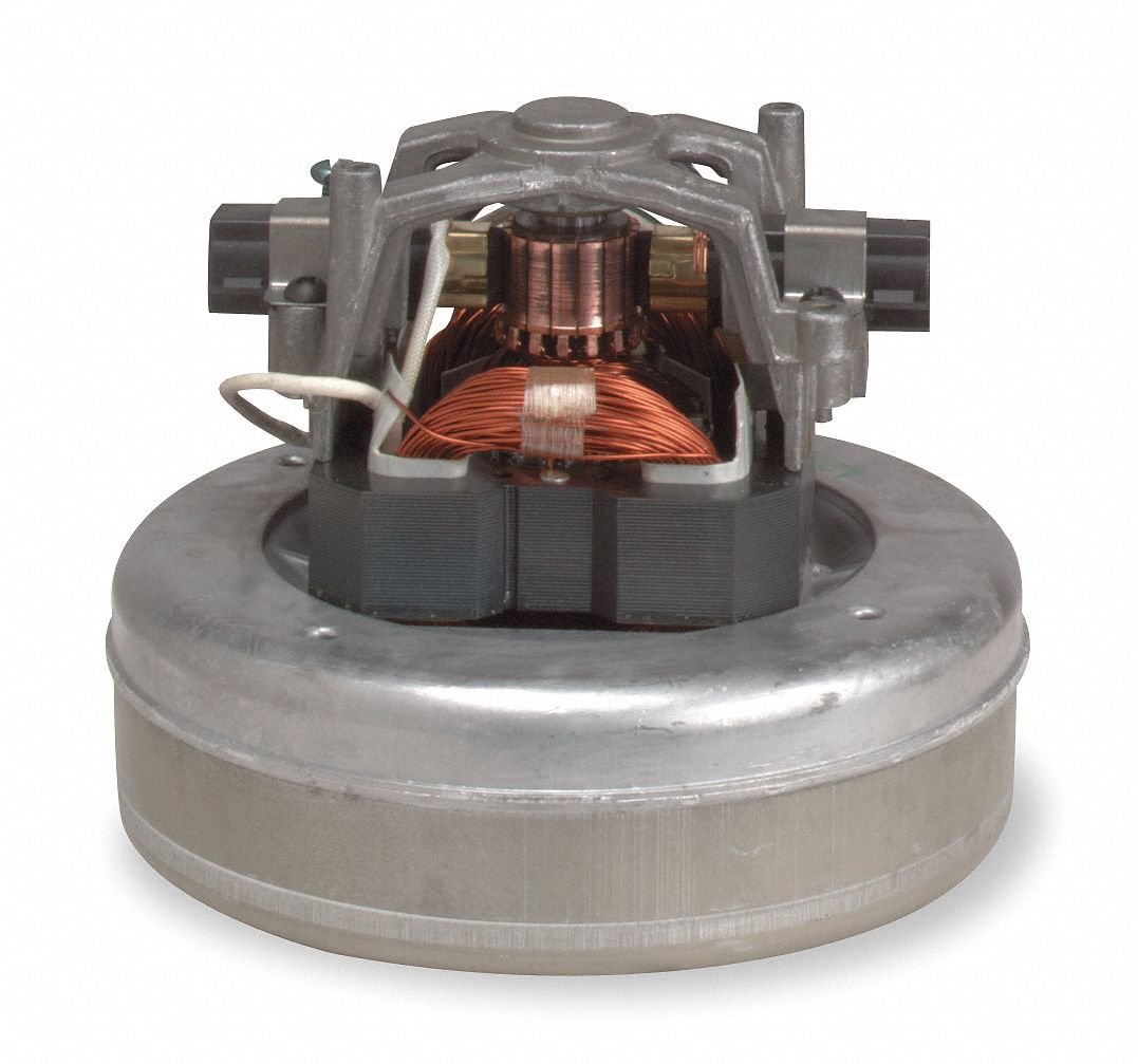 High-Performance 1-Stage 1-Speed Through-Flow Vacuum Motor/Blower - Ideal for Industrial Dust Collection, HVAC Systems & Workshop Air Circulation
