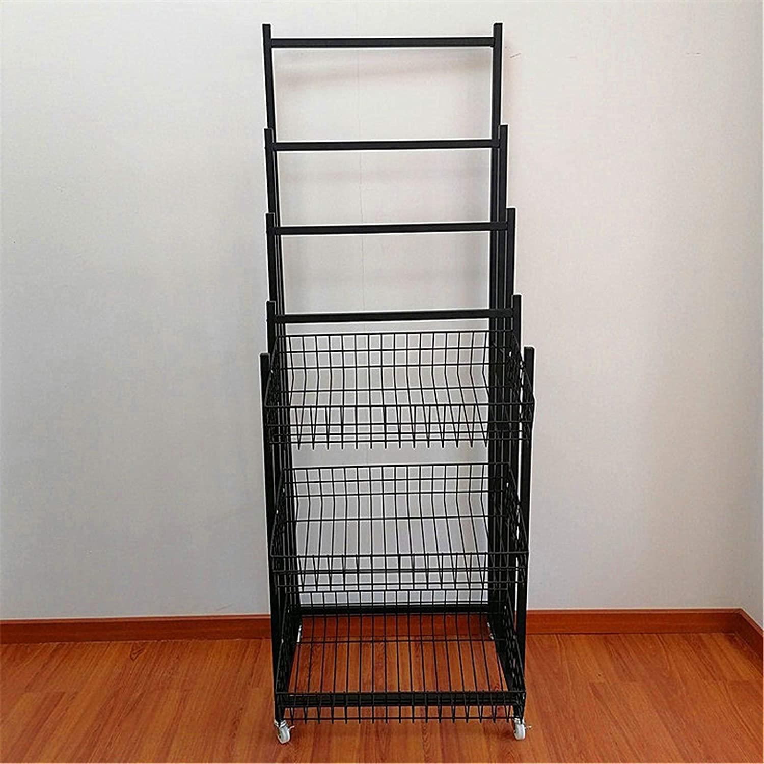 Iron Umbrella Stand with Pulley - Heavy Duty Umbrella Holder for Indoor Use, Home, Living Room, Foyer & Entrance - Stylish Umbrella Storage Rack & Display Stand for Rain & Walking Canes