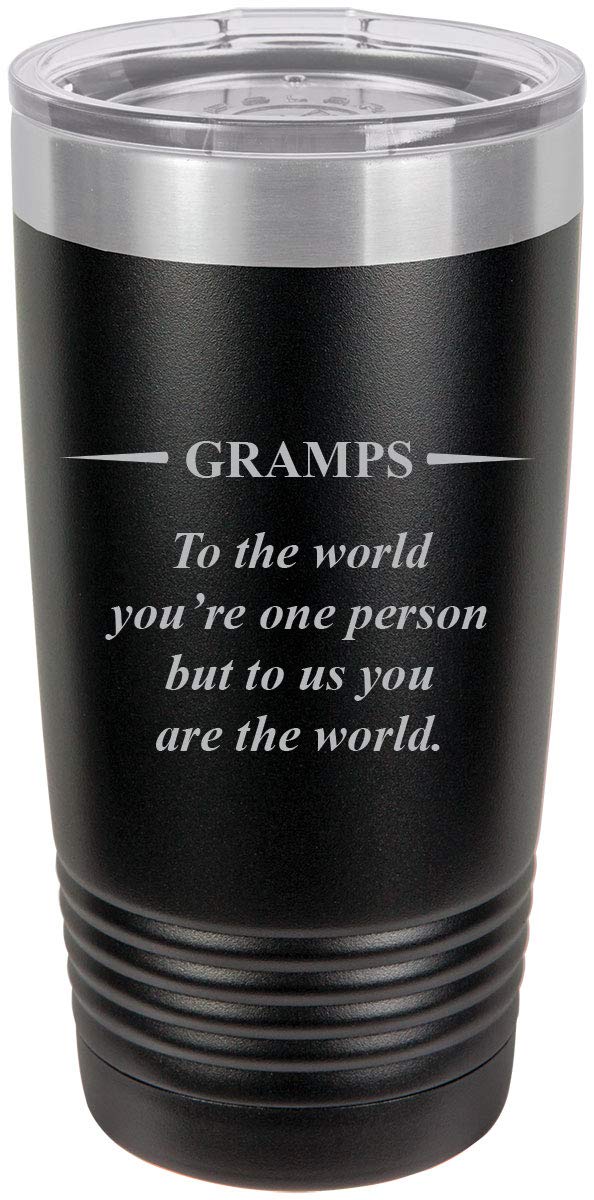 Gramps Stainless Steel Engraved Insulated Tumbler: A Journey of Love and Warmth