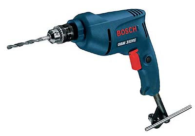 Bosch GBM350RE 500W Professional Impact Drill - 220V Electric Power Tool for Woodworking, Metal Drilling & DIY Home Improvement Projects