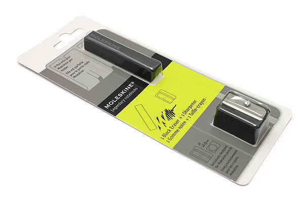 Premium Moleskine Pencil Eraser & Sharpener Set - High-Quality Sketching & Writing Accessories for Artists, Students & Professionals - Perfect for Notebooks, Journals & Office Use