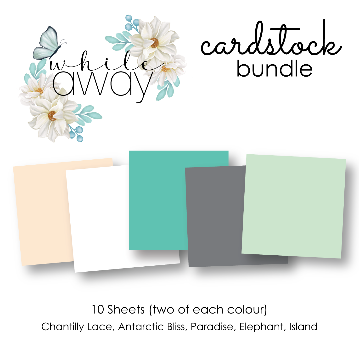Premium 12 x 12 Cardstock Paper Bundle - 50 Sheets Heavyweight Scrapbooking Paper for DIY Crafts, Card Making, and Home Decor Projects - Perfect for Scrapbooks, Invitations, and Art Journals