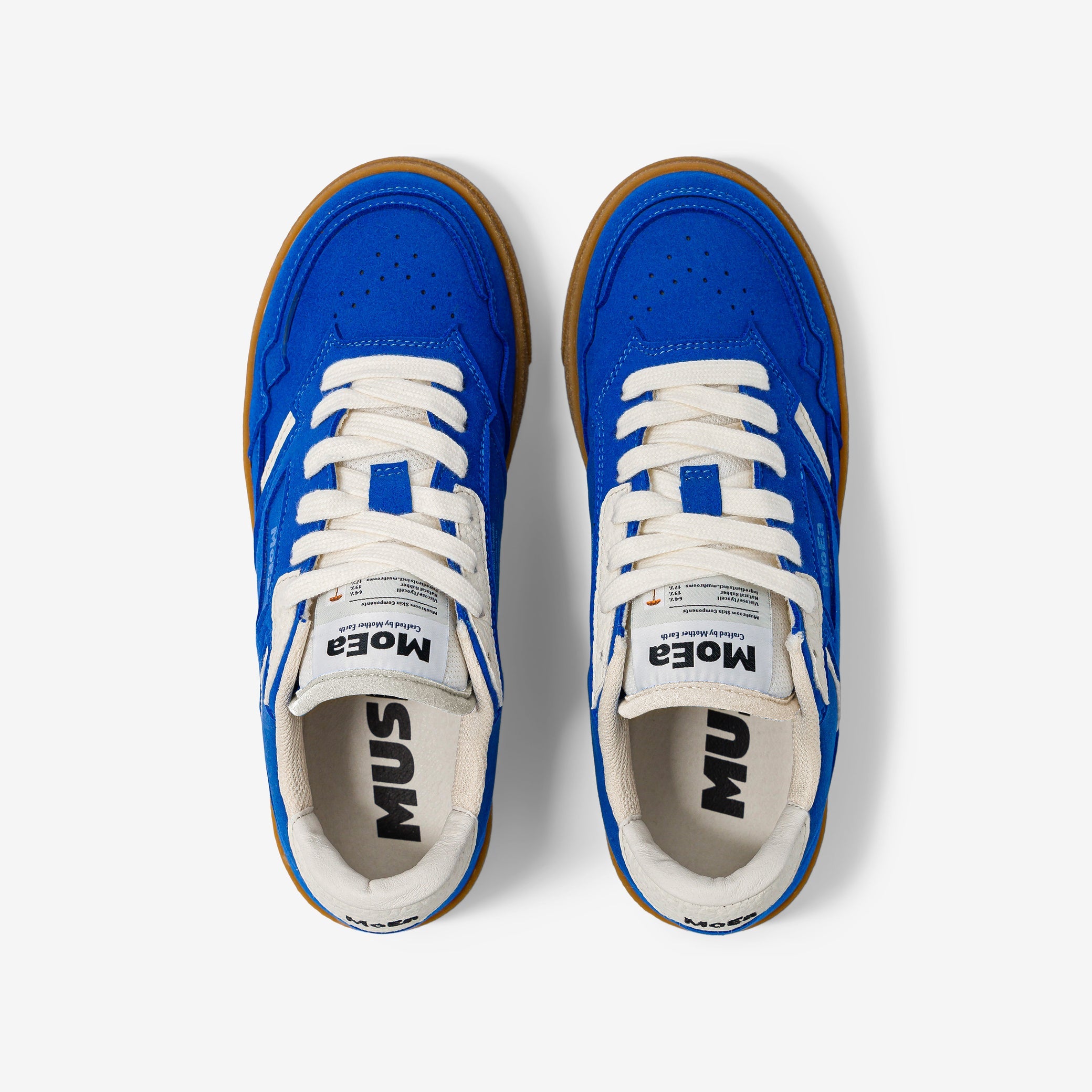MoEa GEN9 Sneaker - Mushroom Blue Suede Casual Shoes for Men | Comfortable Walking & Everyday Wear | Perfect for Urban Style & Outdoor Activities