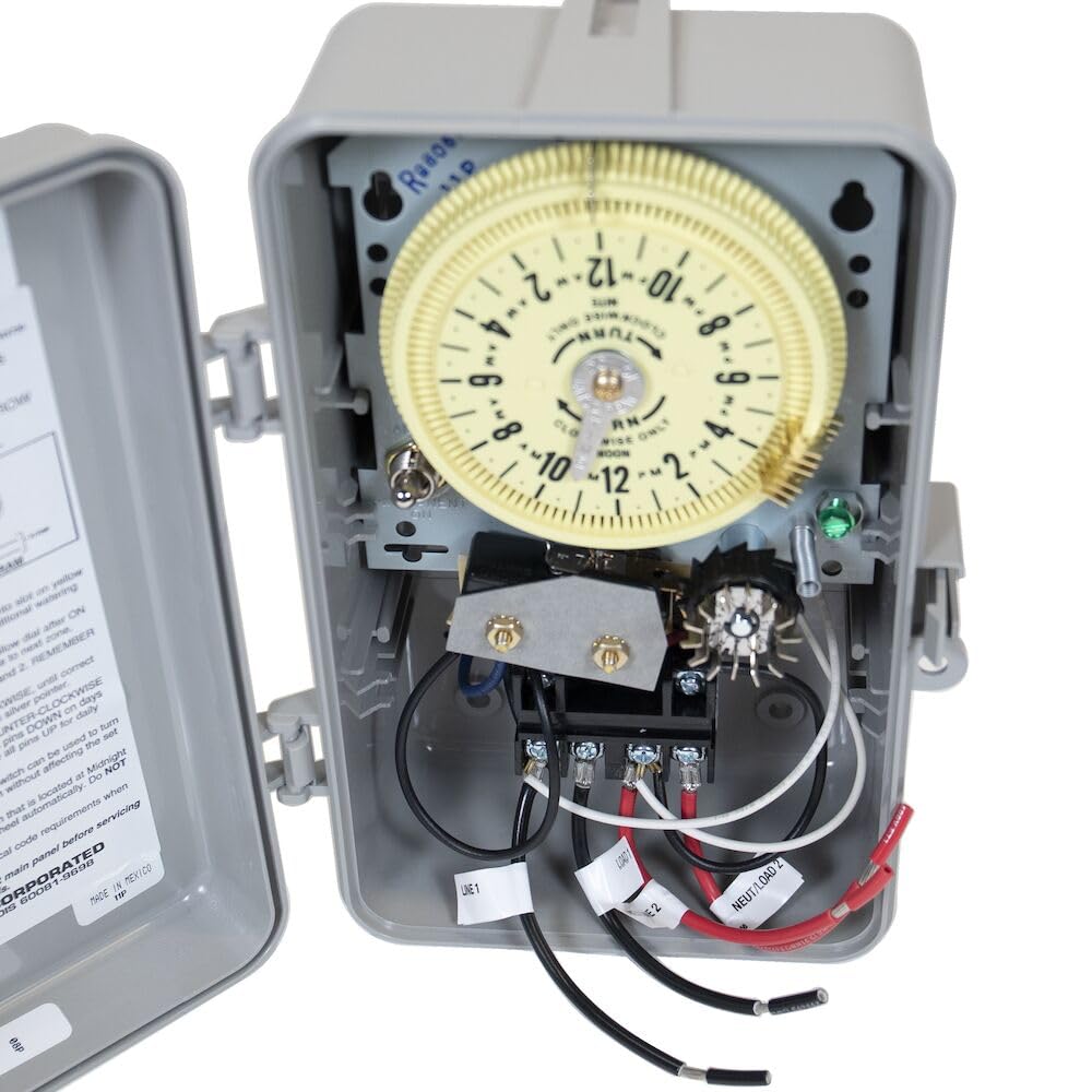 Intermatic R8816P101C 240V 3HP Sprinkler & Irrigation Timer - Smart Watering Controller with 14-Day Programmable Schedule, Rain Delay Feature for Efficient Lawn & Garden Irrigation - Perfect for Residential & Commercial Landscaping