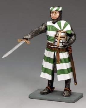 King & Country MK155 Sir Lamorak - Premium Collectible Medieval Knight Figure for Display & Gifts | Perfect for History Enthusiasts, Collectors & Home Decor