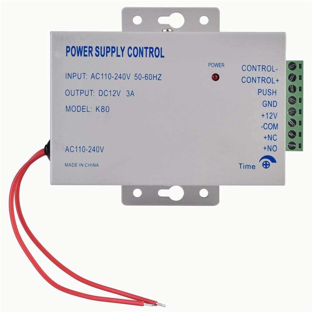 Access Control Power Supply Controller - Secure & Reliable Power Management for Home Security Systems | Ideal for Smart Homes, Offices & Gated Communities