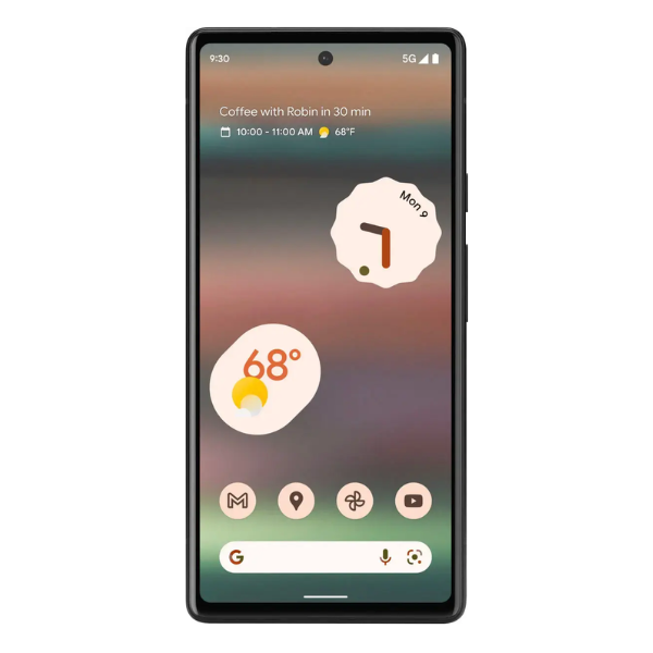 Google Pixel 6a 128GB Unlocked Smartphone - Sage Green | 5G Android Phone with Powerful Camera, Long Battery Life | Perfect for Travel Photography & Social Media Content Creation