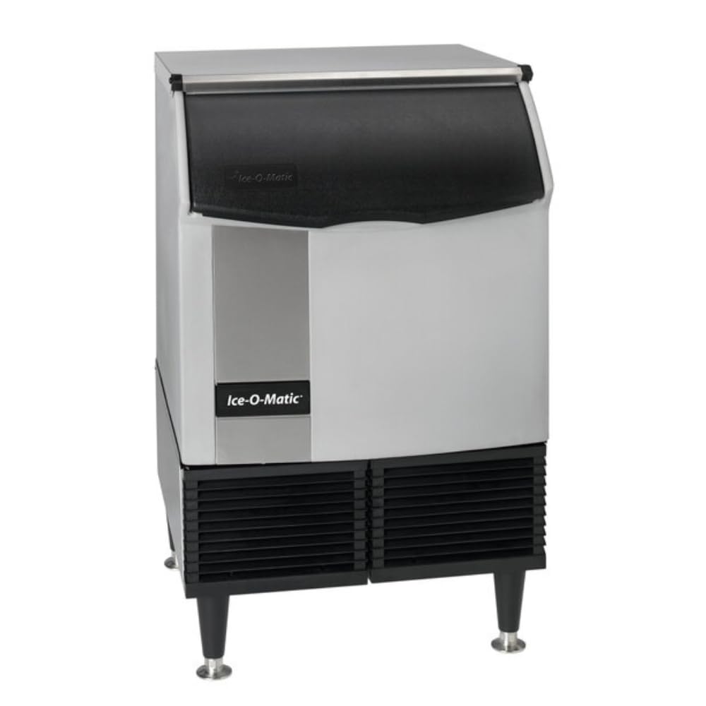 Commercial Undercounter Ice Maker Machine - 60 lbs Daily Output, Stainless Steel - Perfect for Restaurants, Bars, and Hotels
