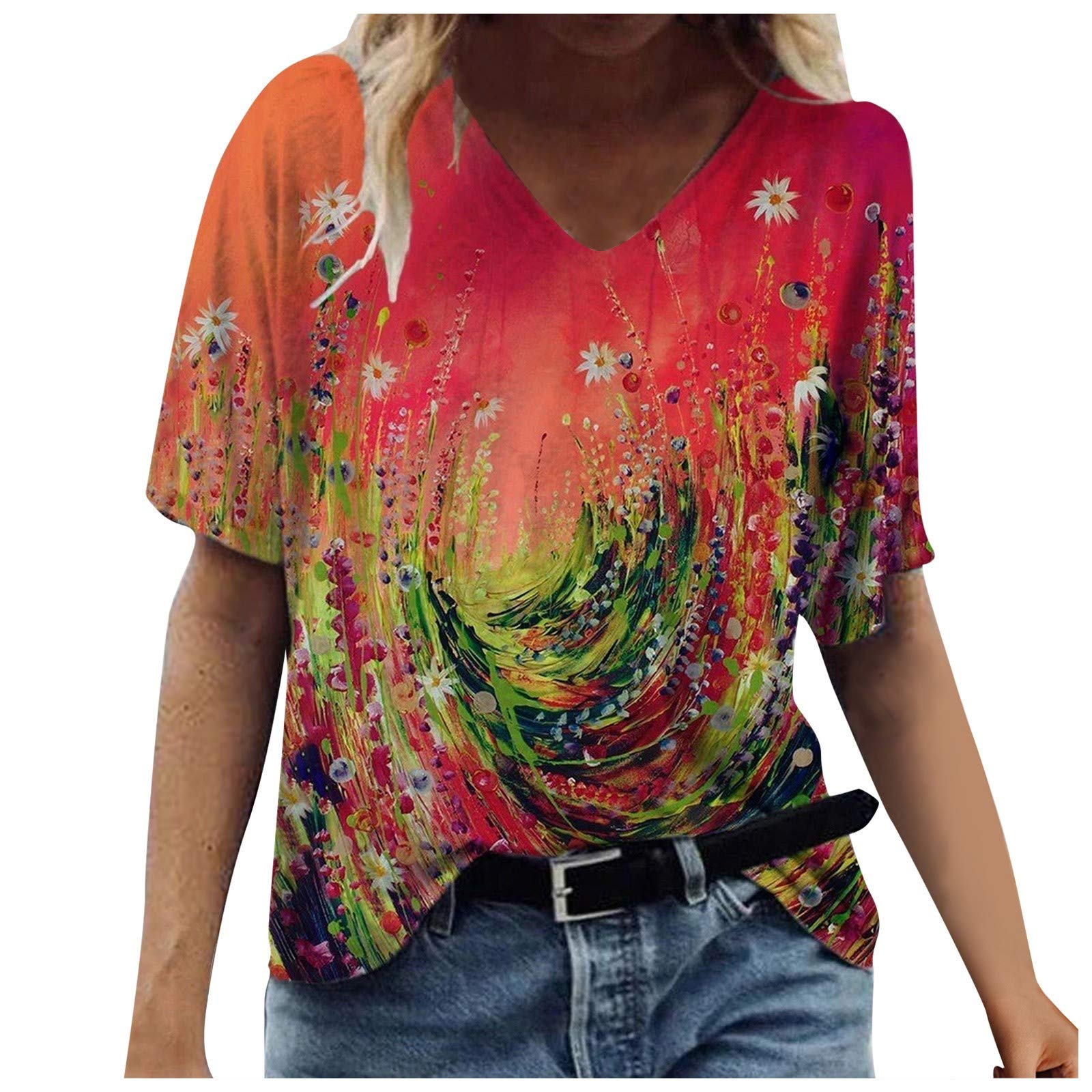Women's Casual Long Sleeve Snow Print Shirt - Sexy Maternity Tops & Lace Tank Tops for Everyday Wear, Office, Date Night and Pregnancy Comfort