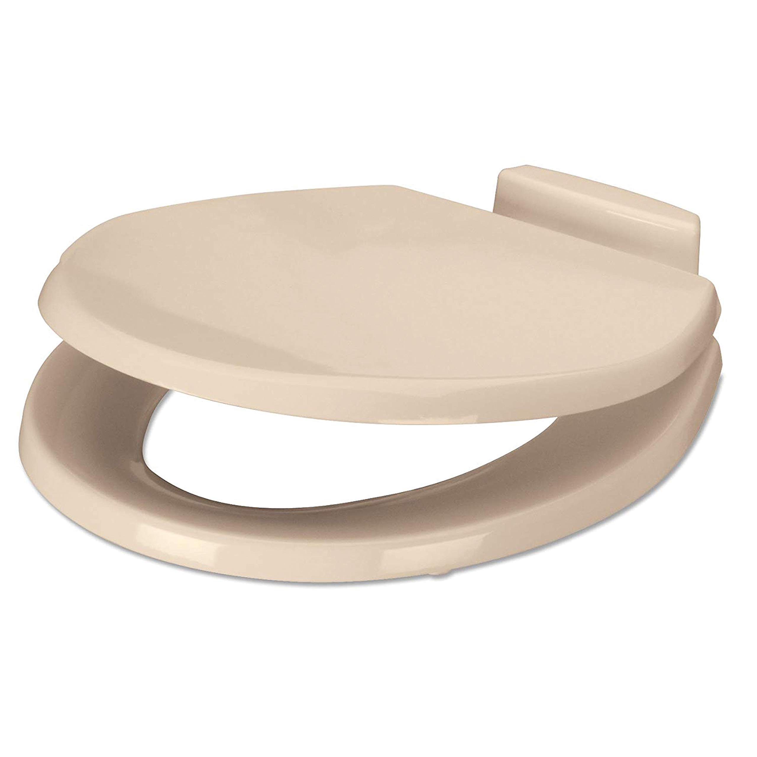 Dometic 385311950 310 Series Wood Toilet Seat/Cover in Bone Color - Premium RV Marine Camper Toilet Accessory for Comfortable Bathroom Experience