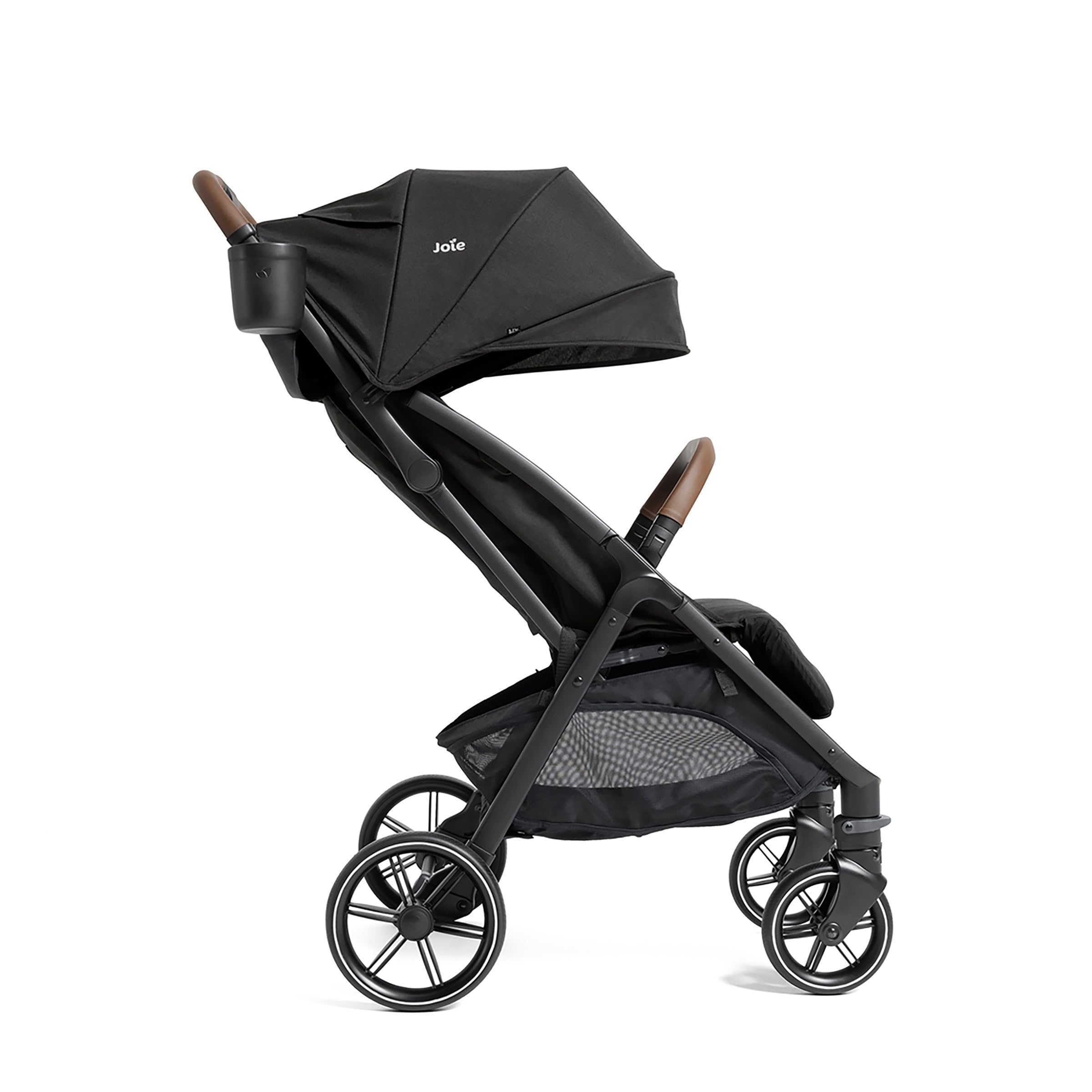 Nutmeg Compact Stroller - Lightweight Foldable Baby Stroller with One-Hand Fold, Travel-Friendly Design in Shale Gray | Perfect for City Walks, Air Travel & Everyday Use