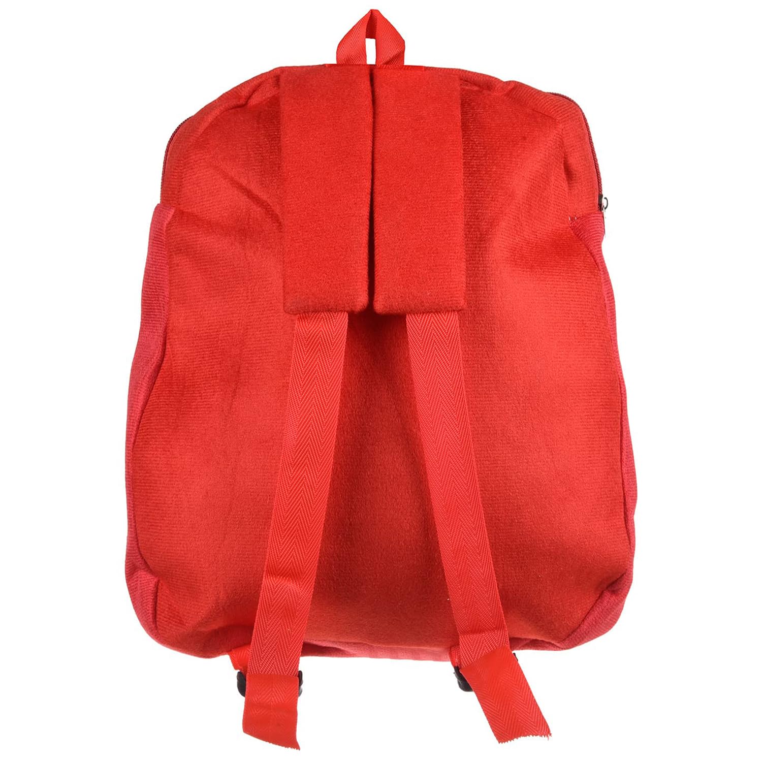 **Velvet Kids School Backpack - Heart Home Racing Car Design | Durable Student Bookbag for Boys & Girls | Single Compartment School Bag | Perfect for Daily Use, Travel & Outdoor Activities | Red**