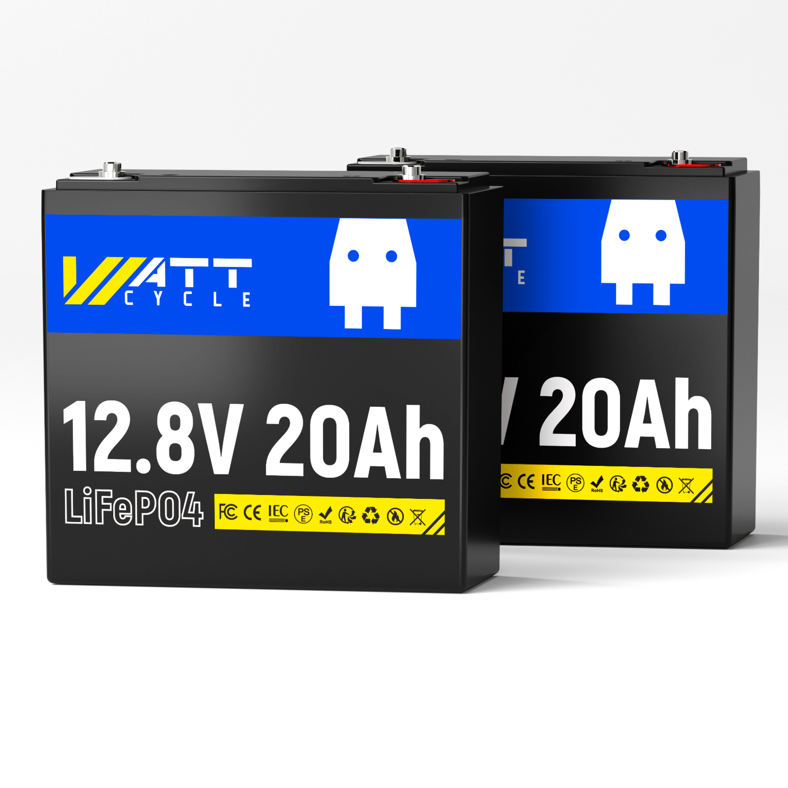 12V 20Ah LiFePO4 Battery - High Performance Lithium Iron Phosphate Rechargeable Battery for Solar Power, RV, Marine, and Off-Grid Applications - Perfect for Camping, Emergency Backup, and Outdoor Adventures