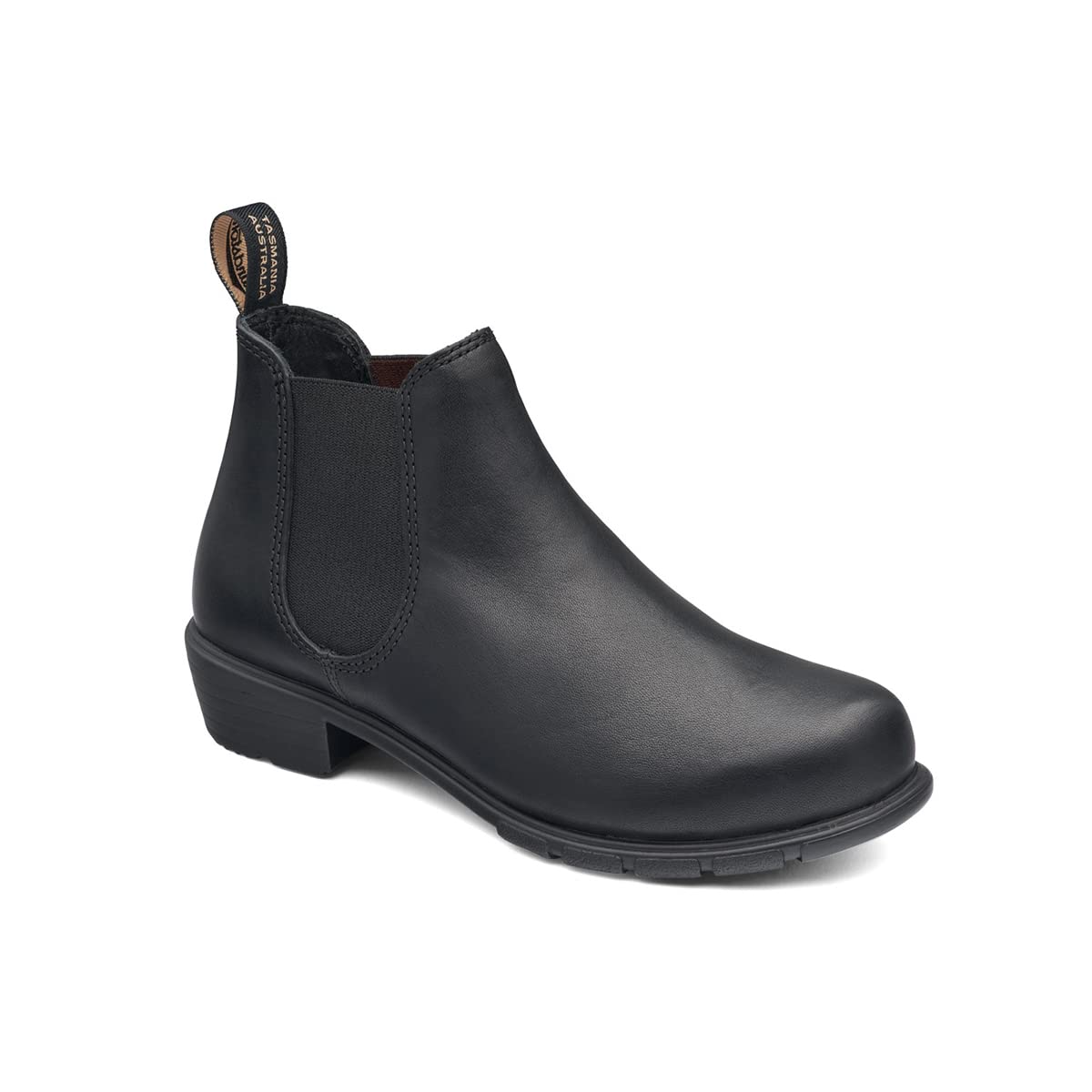 Blundstone 2068 Women's Chelsea Boots - Low Heel Ankle Boots for Women, Comfortable & Stylish Black Leather Shoes | Perfect for Casual Wear, Work & Outdoor Activities