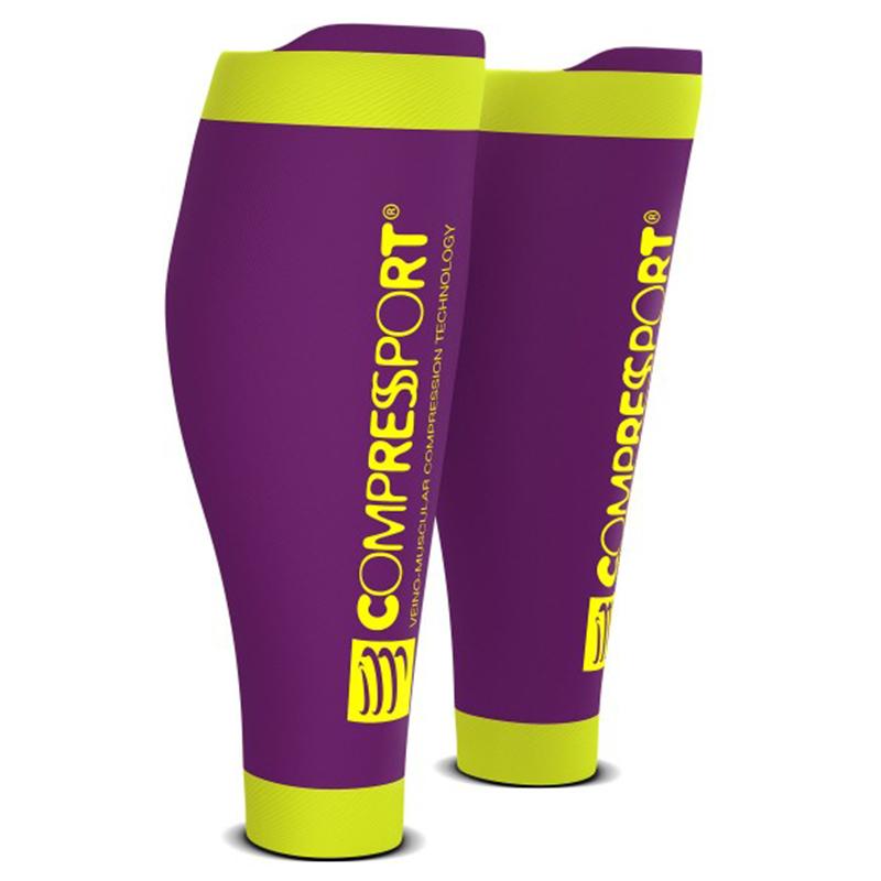 Compressport R2V2 Calf Sleeves (R2V2 4013) - Performance Compression Leg Sleeves for Running, Cycling & Recovery - Ideal for Athletes & Fitness Enthusiasts