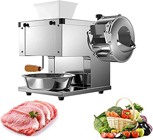 NEWTRY 10mm Stainless Steel Blade Replacement for 2-in-1 Commercial Electric Meat Grinder & Vegetable Cutter - Compatible with Meat Processing, Food Prep, and Restaurant Kitchen Use