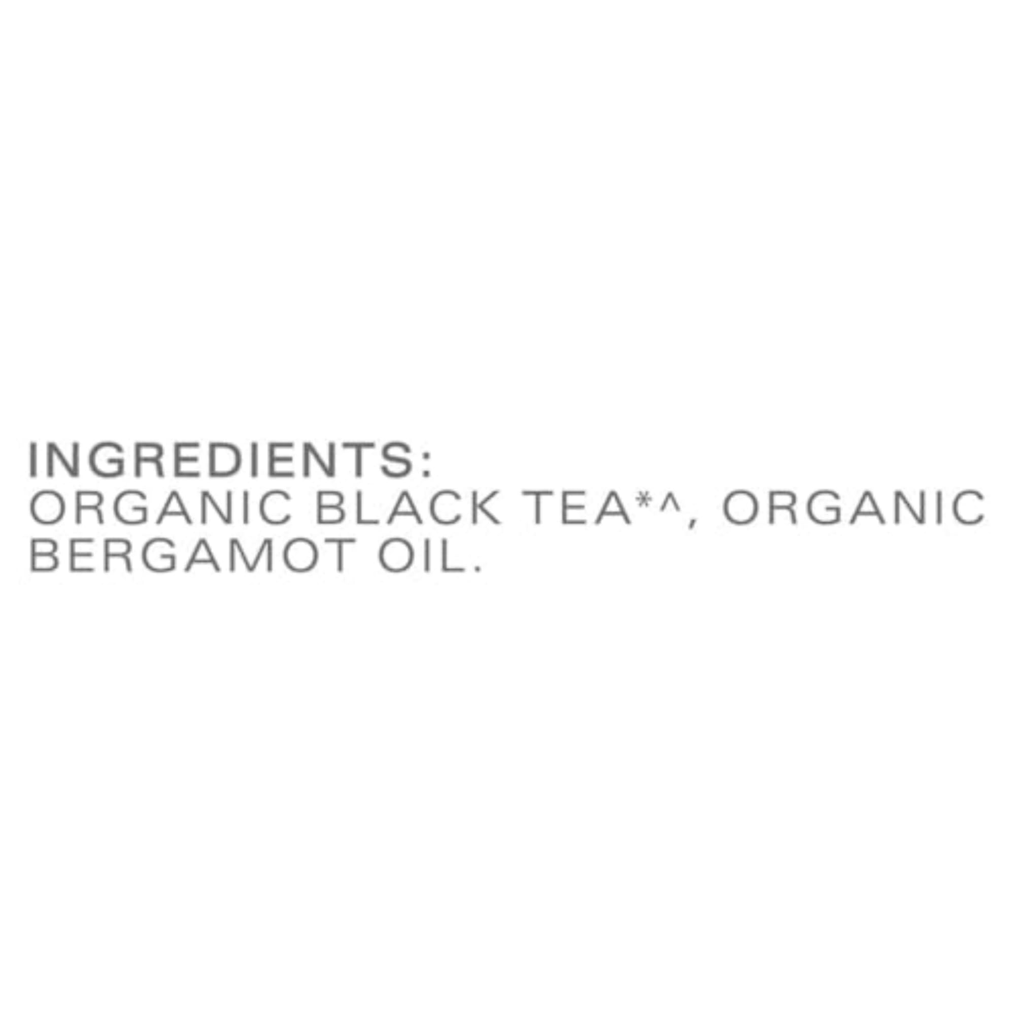 TAZO Organic Earl Grey Tea Bags | Caffeinated Black Tea | 16 Count | Perfect for Morning Boost & Afternoon Relaxation