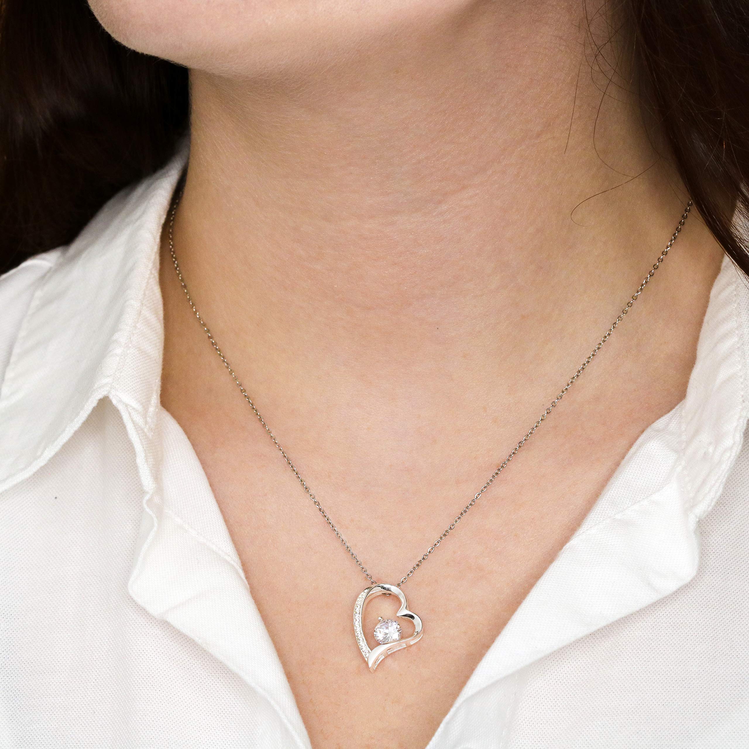 Sister Forever Love Necklace - Big Sister Gifts, Sister Birthday Gifts, Sister Jewelry, Sister Gifts from Sister, Sisters Gifts, Gift for Sister, Perfect for Birthdays, Anniversaries, and Special Occasions
