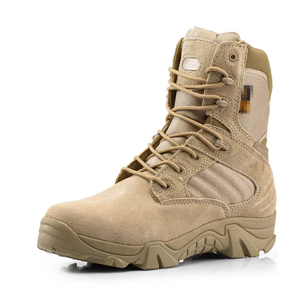 Men's Waterproof Hiking Boots - Outdoor Trekking, Camping, Hunting & Military Tactical Shoes for Rough Terrain - Perfect for Mountain Climbing, Backpacking & Adventure Travel