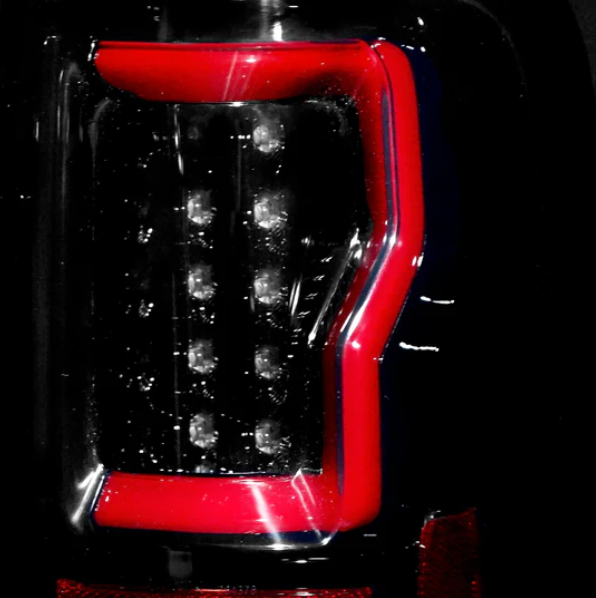 Ford F150 2004-2008 LED Tail Lights - Dark Red Smoked Lens, Direct Fit Replacement for Pickup Trucks - Perfect for Night Driving & Enhanced Visibility