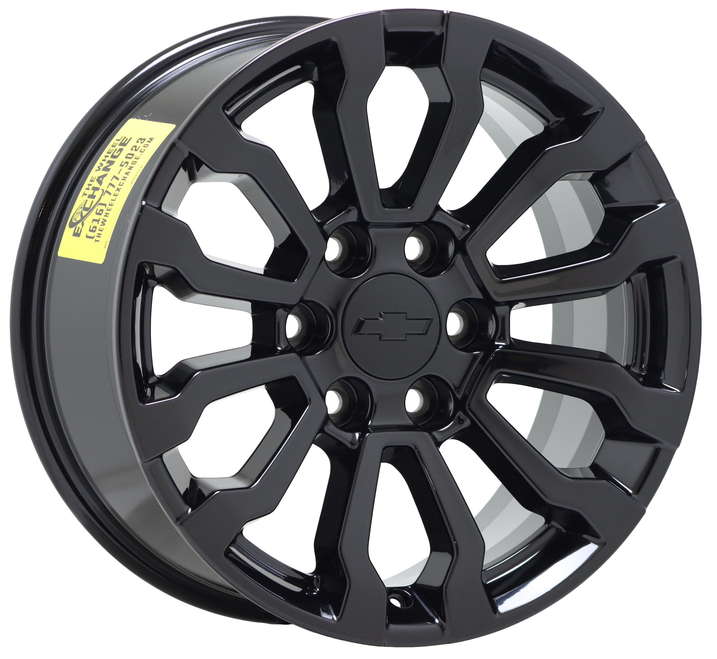 **18 GMC Sierra 1500 Yukon Silverado Tahoe Black OEM Factory Wheels & Rims Set 5909 – Perfect for Off-Roading & Custom Upgrades**    或    **18 GMC Sierra 1500 Yukon Silverado Tahoe Black OEM Factory Rims & Wheels Set 5909 – Ideal for Truck & SUV Customization**