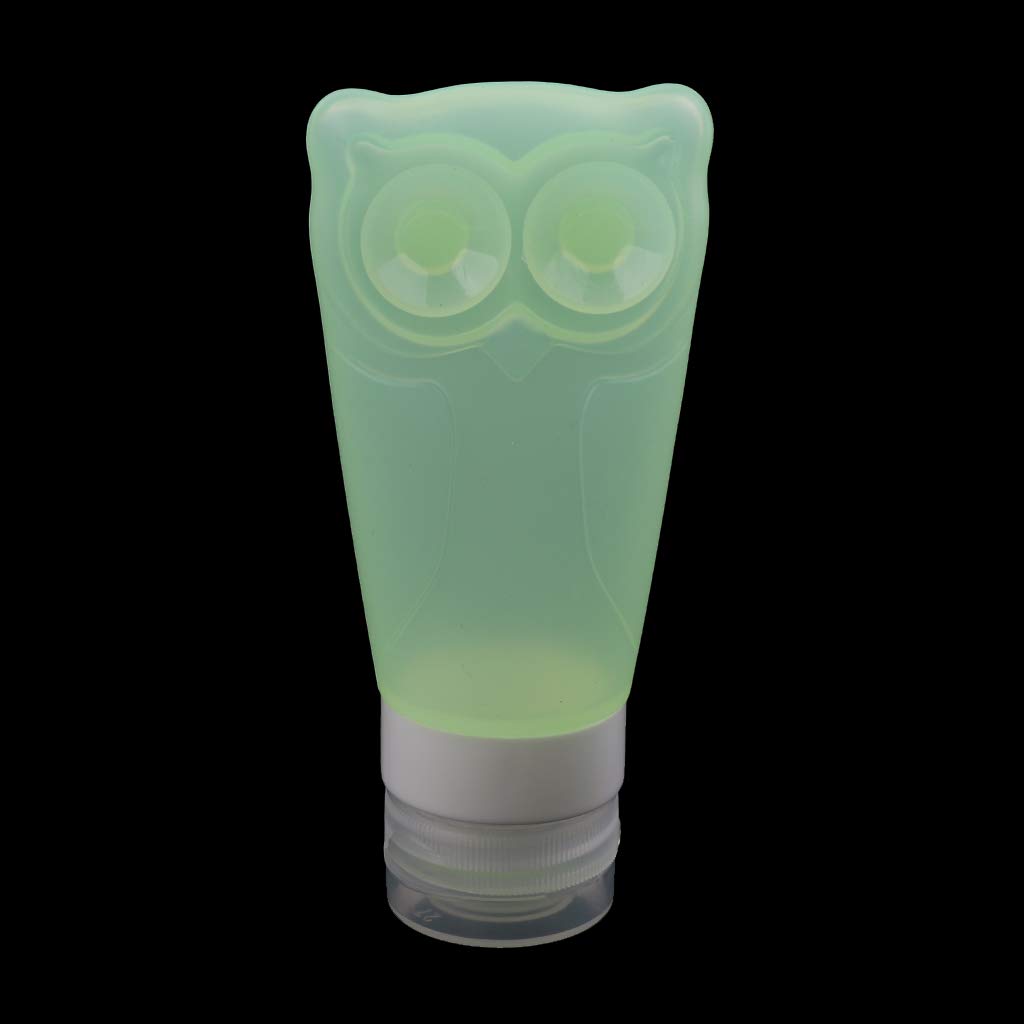 LOSA Refillable Travel Bottles for Shampoo, Conditioner & Lotion - 3oz Leak-Proof TSA Approved Toiletry Containers - Perfect for Gym, Vacation & Air Travel (Emerald Green)