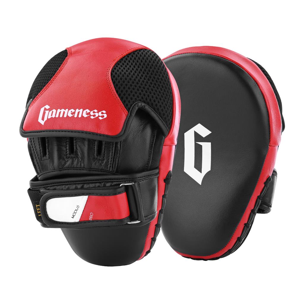 Modus Short Punch Mitts Pair - Premium Boxing Training Mitts for MMA, Kickboxing & Fitness - Perfect for Coaches & Fighters