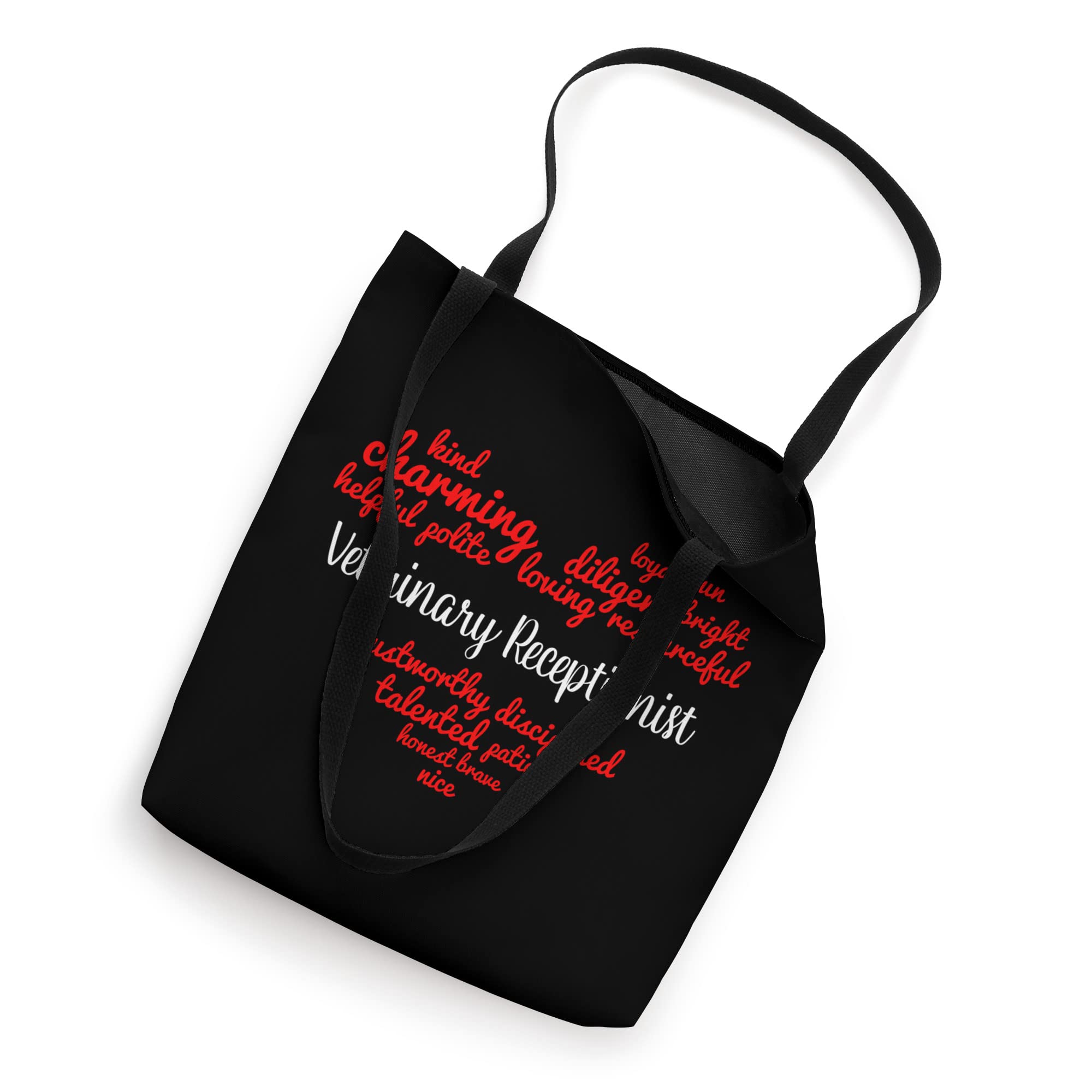 Veterinary Receptionist Tote Bag - Durable & Spacious Work Bag for Vet Clinics - Perfect for Carrying Medical Supplies, Files & Personal Items