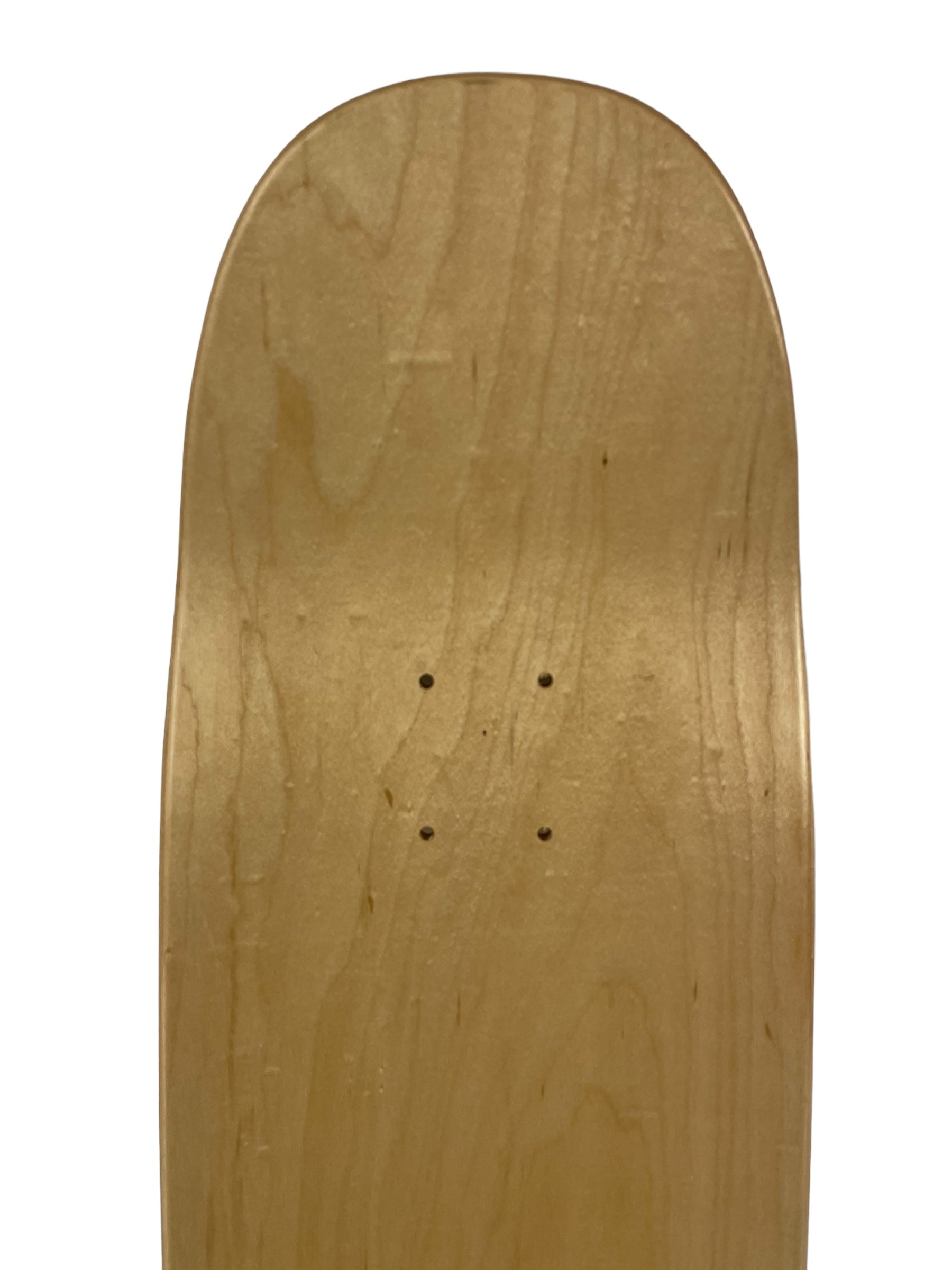 BLUNT Pool Shape Hardrock Skateboard Blank Natural 8.625