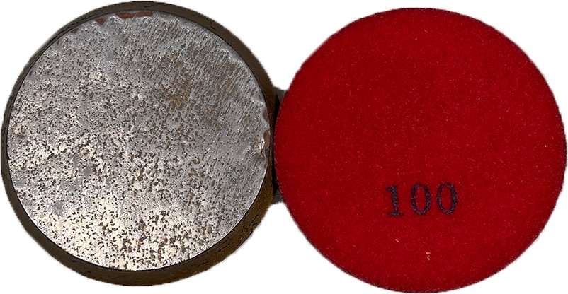 3 Inch Implanted Diamond Polishing Pad - Professional Grade for Stone, Granite & Marble - Perfect for Countertops, Floors & DIY Projects