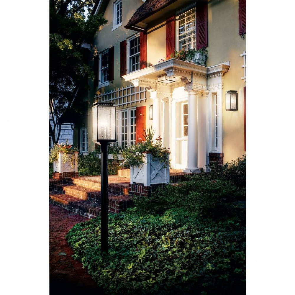 3-Light Traditional Outdoor Post Mount Lantern - 21