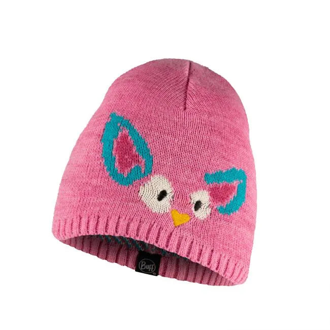 BUFF Anita Rose Knitted Beanie for Women - Soft Winter Hat with Fleece Lining - Warm Skull Cap for Outdoor Activities, Hiking, and Cold Weather Fashion
