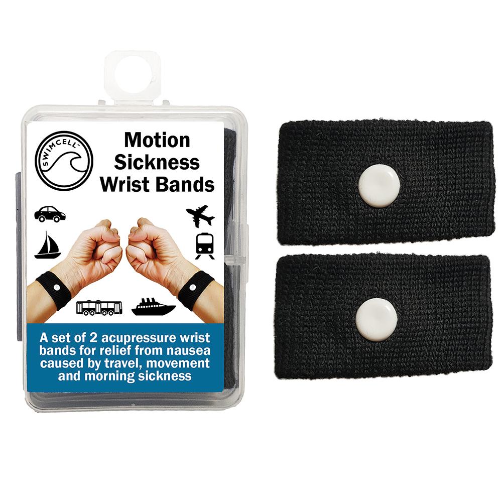 Anti Nausea Wristbands for Motion Sickness Relief - Acupressure Bands for Adults & Kids - Travel, Car, Boat & Pregnancy Use