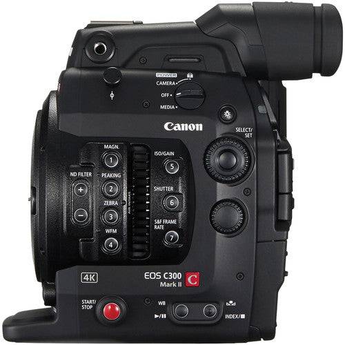 Canon Cinema EOS C300 Mark II Professional 4K Camcorder Body (PL Lens Mount) - Perfect for Film Production, Documentary & Broadcast Videography