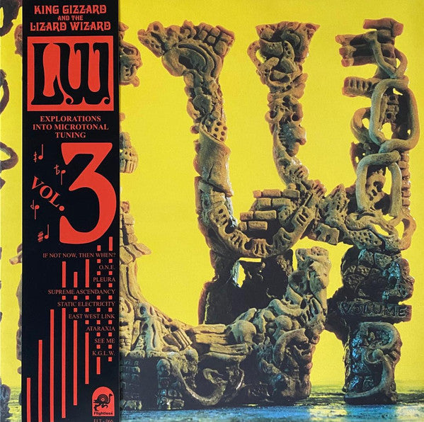 King Gizzard And The Lizard Wizard - L.W. (Explorations Into Microtonal Tuning Vol.3) LP Vinyl Record Album - Near Mint (NM/M) Condition - Perfect for Collectors & Psychedelic Rock Enthusiasts